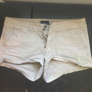 Sand, Sun & Fun American Eagle Khaki Shorts